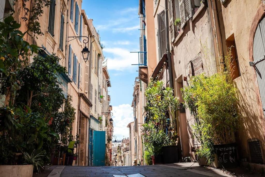Rare Appart 2 Chambres En Duplex Design Au Panier Μασσαλία Εξωτερικό φωτογραφία